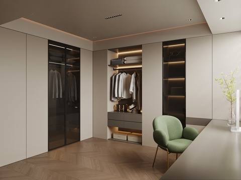 Modern Cloakroom