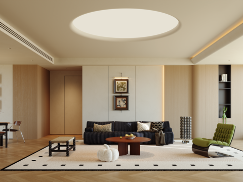 Modern Living&Dining Room