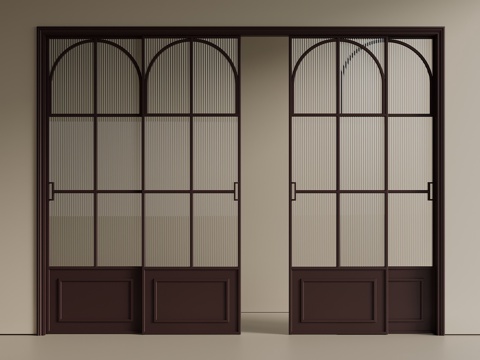 French Entry Luxury sliding door glass door wooden door balcony door interior door kitchen