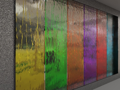 Glass partition