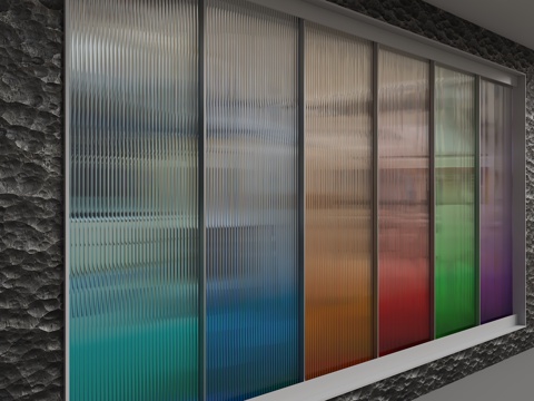 Glass partition