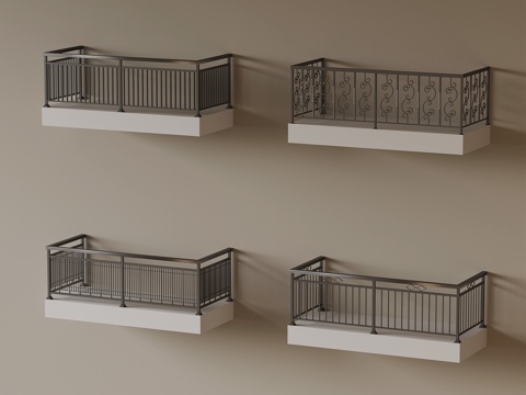 27 Balcony Guardrail Fence Fence Railing