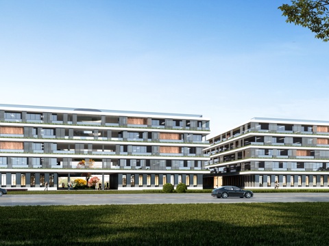 Industrial Park Office Building