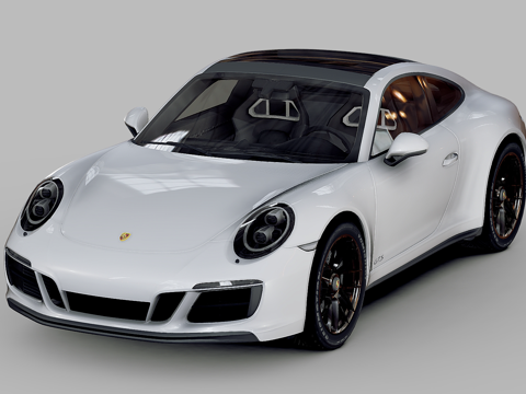 Car Porsche 911 sports car luxury car