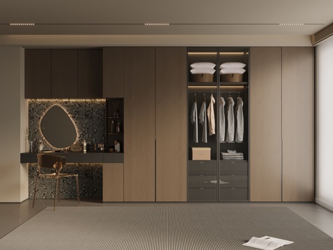 Italian Affordable Luxury Style Wardrobe Master Bedroom Wardrobe Bedroom Wardrobe Cloakroom Wardrobe Dressing