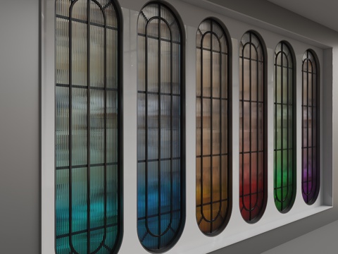 Glass partition
