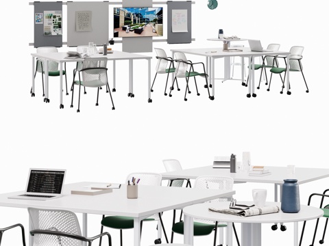 Modern Office Furniture Office Desk and Chair Office Supplies