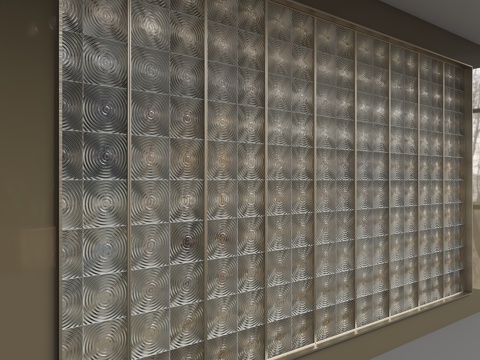 Glass partition