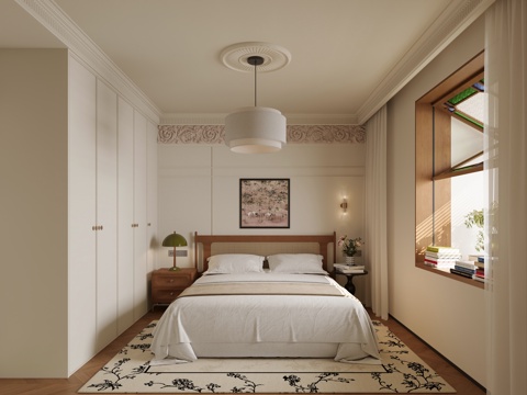 Middle French Bedroom