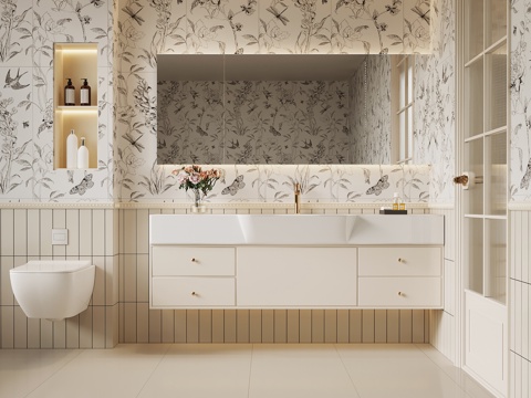 05 toilet French Cream Style toilet bathroom cabinet toilet