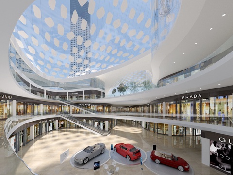 Modern Mall Atrium