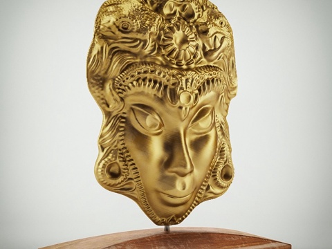 European Sculpture Head Sculpture Sculpture Ornaments