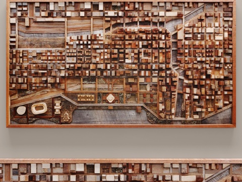 Modern Hanging Painting Decorative Painting Art Relief Hanging Painting
