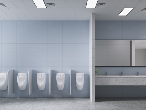 Modern public toilet toilet shopping mall toilet school toilet female bathroom male bathroom