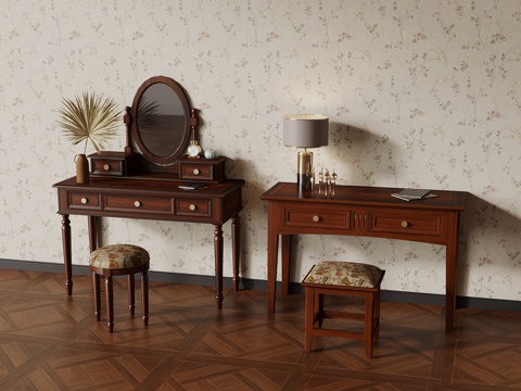 010 American Affordable Luxury Style Dressing Table