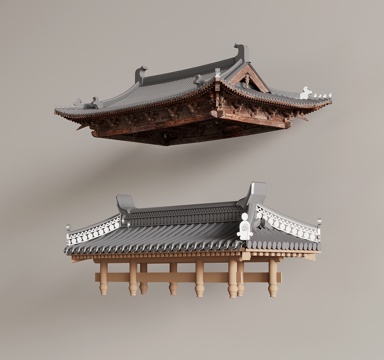 16 Eaves Chinese-style Eaves Eaves Tiles Eaves Roof