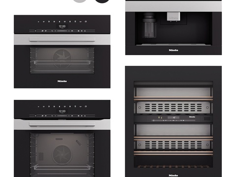 Modern Italian Miele Kitchen Appliances
