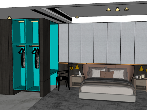 Hotel Rooms Modern