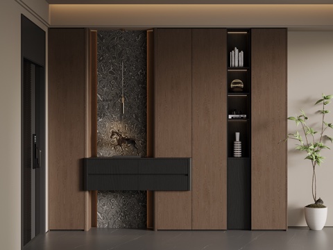 Middle Ancient Italian Shoe Cabinet Entrance Shoe Cabinet Entrance Shoe Cabinet