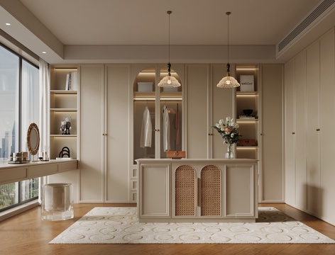 21 French Cloakroom Wardrobe Dresser