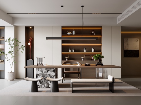 Modern Tea Room