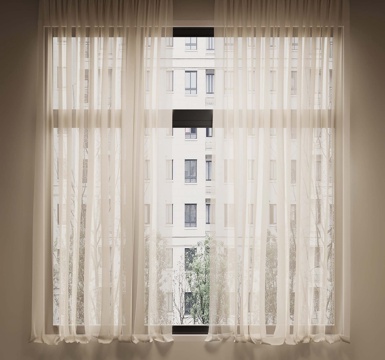 21 curtain gauze curtain