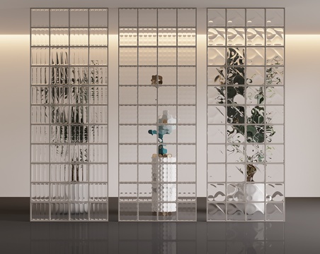 Modern glass partition screen Changhong glass