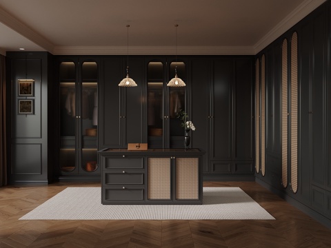 22 French Cloakroom Wardrobe Dresser