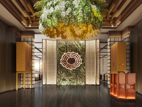 Modern Hotel Lobby Hotel Front Desk Lobby Hotel Space Front Desk