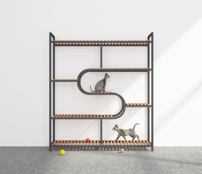 Modern cat climbing frame