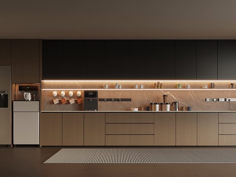 Modern Italian Tea Cabinet