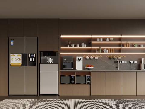 Modern Italian Tea Cabinet