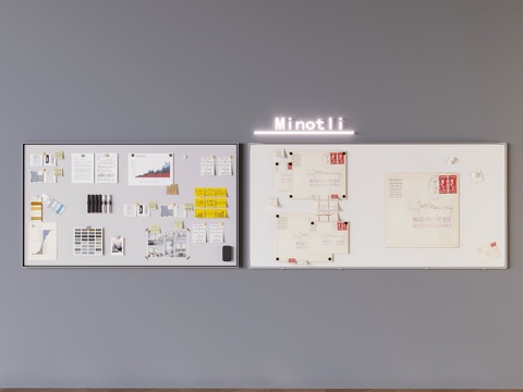 Office whiteboard message board display board mobile whiteboard magnetic writing board notes meeting whiteboard