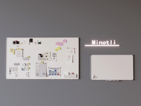Office whiteboard message board display board mobile whiteboard magnetic writing board notes meeting whiteboard