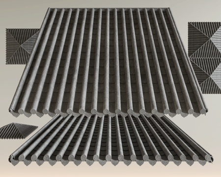 Chinese-style eaves tile top