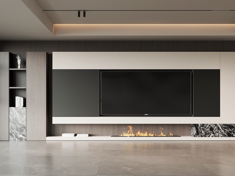 09 modern Italian TV Wall