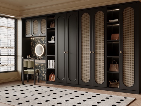 French Cloakroom Wardrobe Dresser