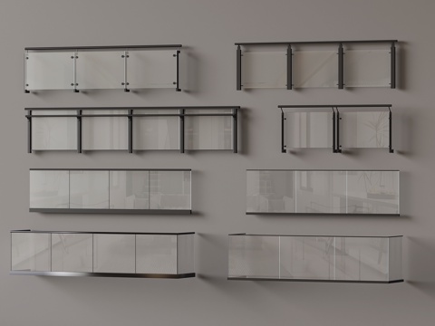 modern glass railing