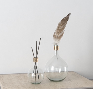 Modern jewelry ornaments Ceramic Ware glass bottles