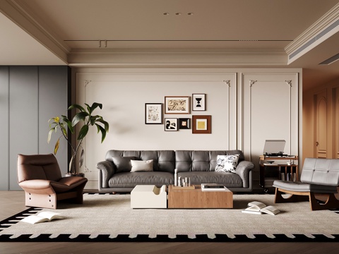 French Living Room Sofa Coffee Table
