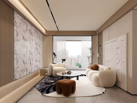 Modern Living&Dining Room
