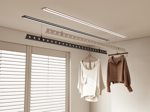 Electric clothes rail drying rack