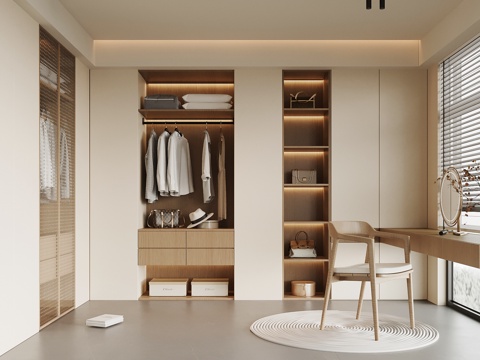 New Chinese Cloakroom Modern Cloakroom