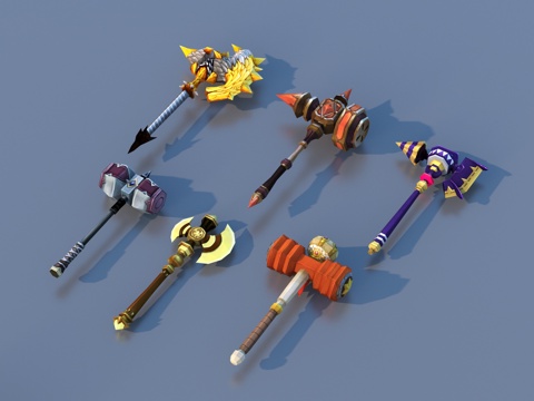 weapons weapons game props