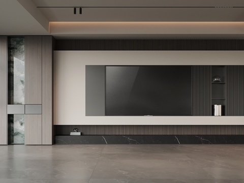 Modern Italian TV Wall TV wall