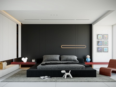 Modern Minimalist Bedroom