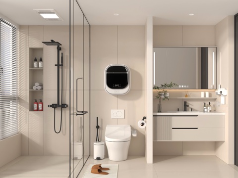 Toilet Bathroom Shower Room Bathroom Cabinet Toilet