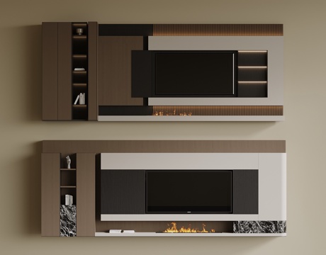 Modern Italian TV Wall