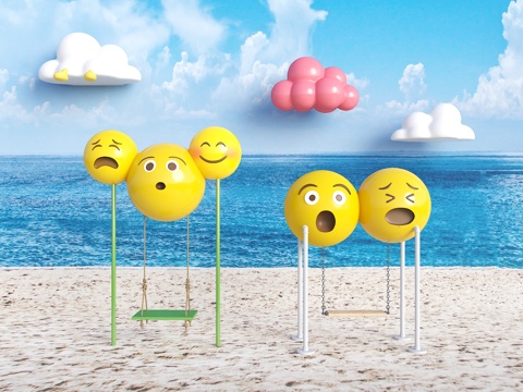 Modern Swing Smiley Swing Modern Beauty Chen Swing Online Red Card Point Swing Expression Online Red Autumn
