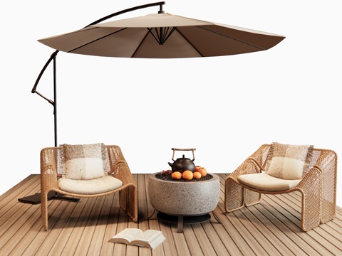 Modern Outdoor Sofa Outdoor Table and Chair Outdoor Chair Cooking Tea Leisure Sofa Rattan Sofa